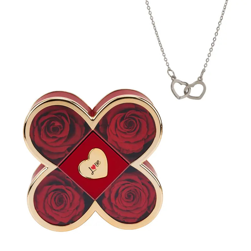 Eternal Clover & Personalized Necklace