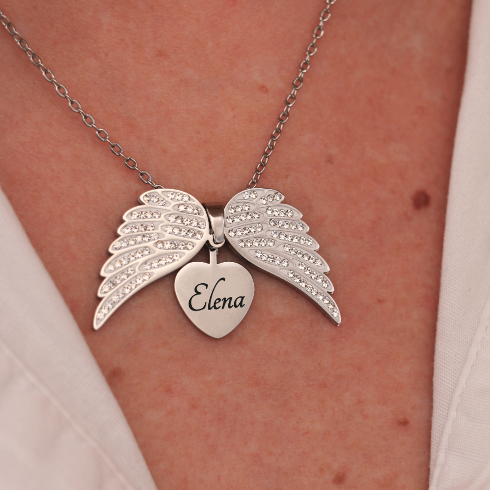 Collar de ángel personalizado