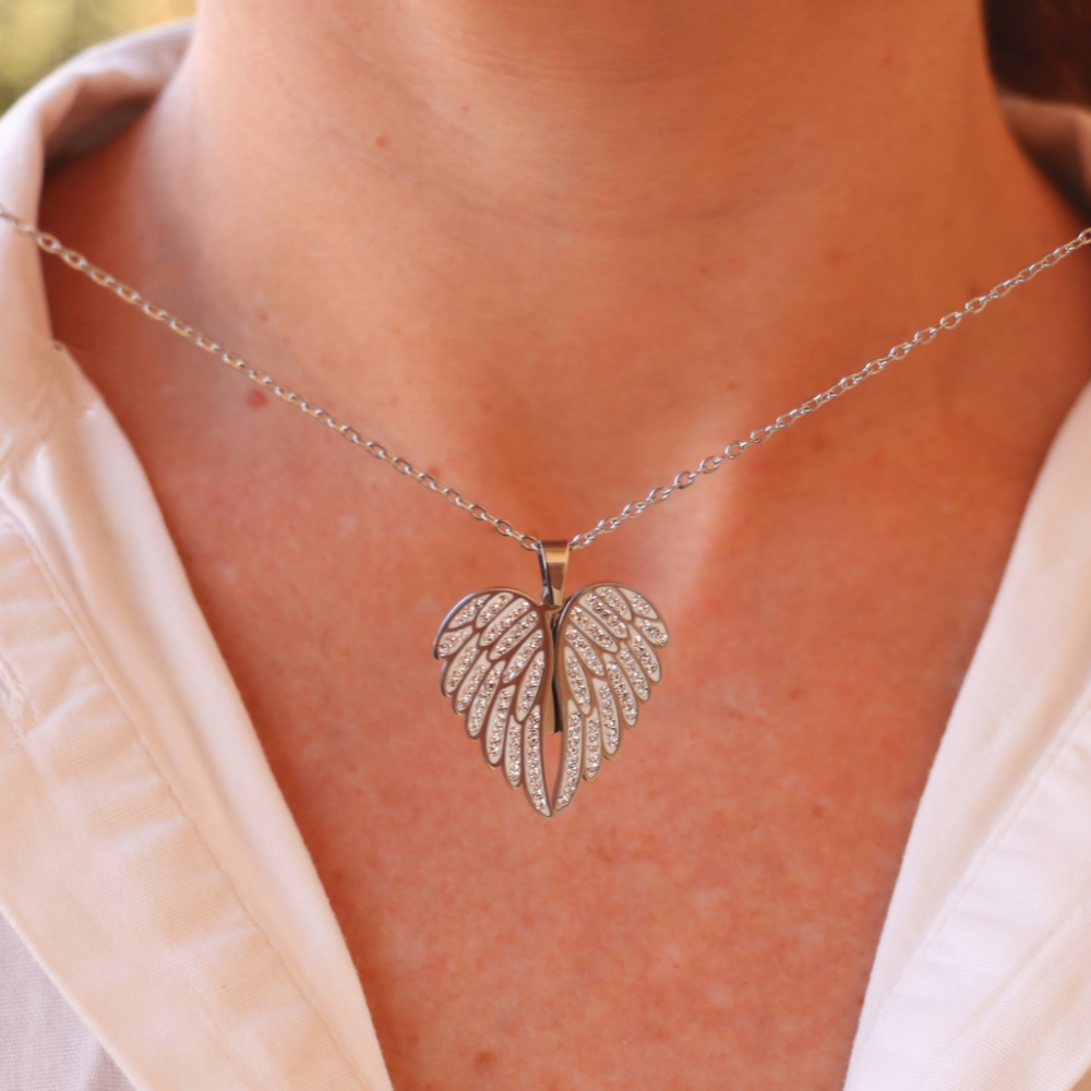 Collar de ángel personalizado